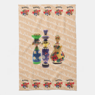 Russia - Russia Babuschka Dishcloths Tea Towel