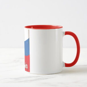 Russia Russia National Flag vintage travel poster Mug