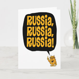 Russia, Russia, Russia!!! Card