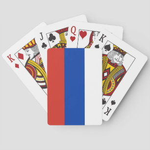 Russia (Russian) Flag Playing Cards