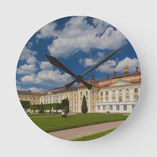 Russia, Saint Petersburg, Peterhof, Grand Palace 2 Round Clock