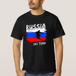 Russia Ski  T-Shirt