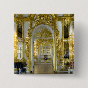 Russia, St. Petersburg, Catherine's Palace (aka 12 15 Cm Square Badge
