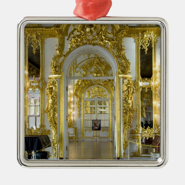 Russia, St. Petersburg, Catherine's Palace (aka 12 Metal Ornament (Front)