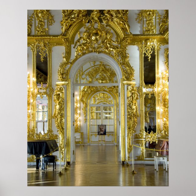 Russia, St. Petersburg, Catherine's Palace (aka 12 Poster (Front)
