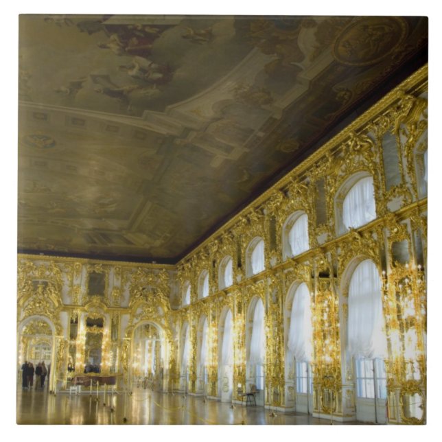 Russia, St. Petersburg, Catherine's Palace (aka 4 Ceramic Tile (Front)