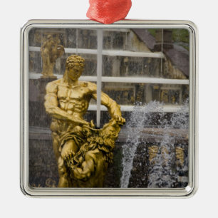 Russia, St. Petersburg, Peterhoff (aka 3 Metal Tree Decoration