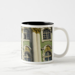 Russia. St Petersburg. Winter Palace. Hermitage Two-Tone Coffee Mug