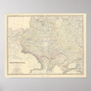 Russia SW, Poland Poster