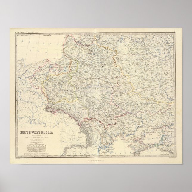 Russia SW, Poland Poster (Front)