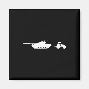 Russia T72 Tank Tow Away Tractor Ukraine Kiev Magnet