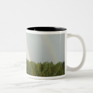 Russia, Typical river views between Goritzy & Two-Tone Coffee Mug