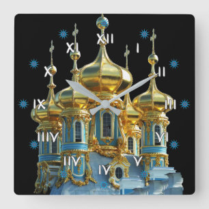 Russia Wanhohr Square Wall Clock