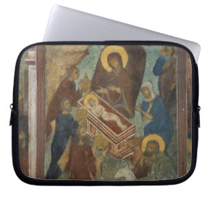 Russia, Yaroslavl, fresco in Cathedral of St. 2 Laptop Sleeve