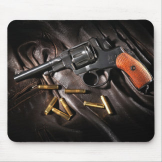 Russian 1895 Nagant Revolver Mouse Pad