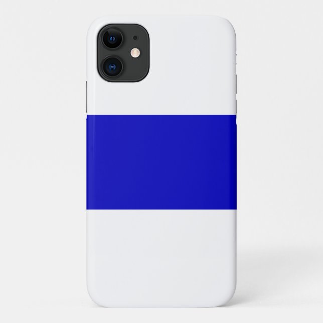russian anti war flag ukraine blue line solidarity Case-Mate iPhone case (Back)