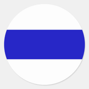 russian anti war flag ukraine invasion solidarity  classic round sticker