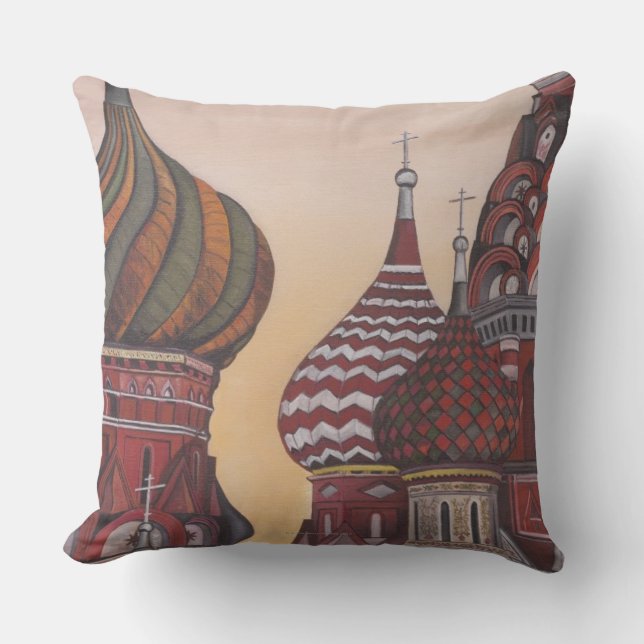 Russian Architecture Cushion (Front)