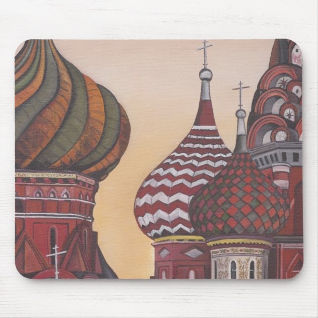 Russian Architecture Mouse Pad (Front)