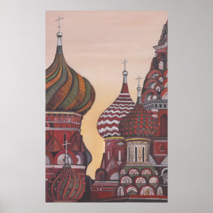 Russian Architecture Poster