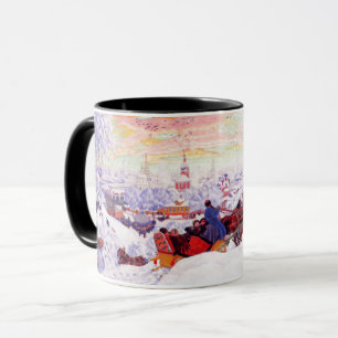 Russian Art Christmas Gift Mugs