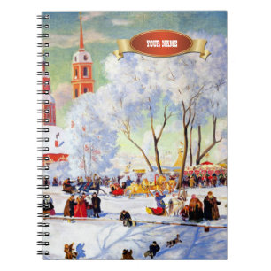 Russian Art Christmas Gift Notebooks