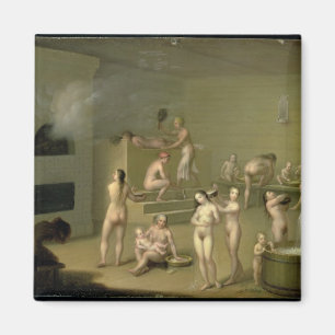 Russian Bath, 1825 Magnet