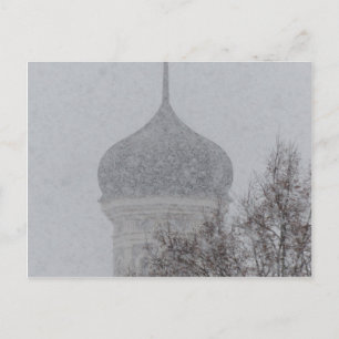 Russian Blizzard Postcard