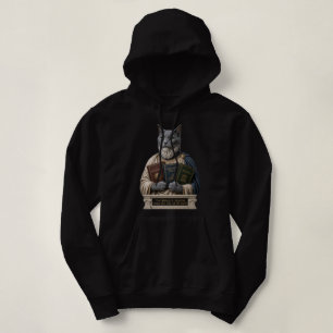 Russian Blue Aristotle Cat Hoodie