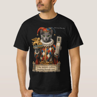 Russian Blue Arlequin Cat T-Shirt