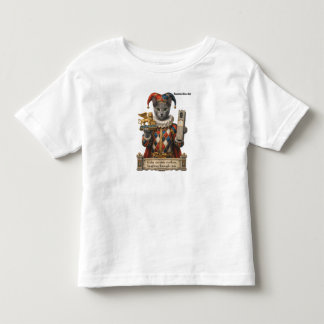 Russian Blue Arlequin Cat Toddler T-Shirt