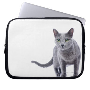 Russian Blue Cat Laptop Sleeve