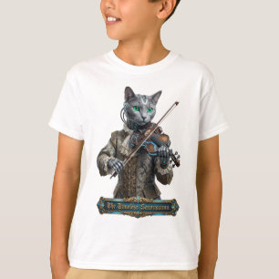 Russian Blue Cat Of The Timeless Serenissima T-Shirt