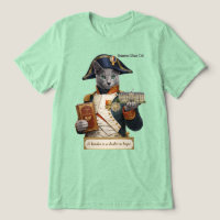 Russian Blue Napoleon Bonaparte Cat