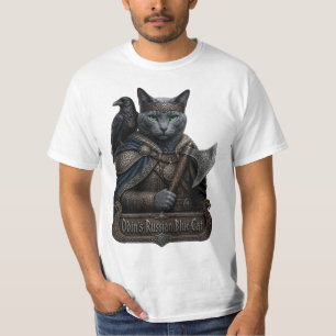 Russian Blue Noble Odin’s Cat T-Shirt