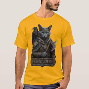 Russian Blue Noble Odin’s Cat T-Shirt