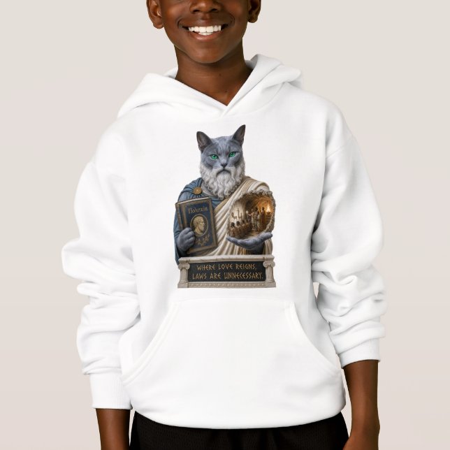 Russian Blue Plato Cat (Front)