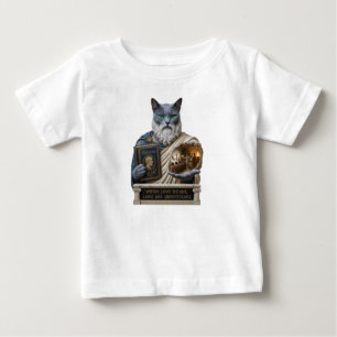 Russian Blue Plato Cat Baby T-Shirt