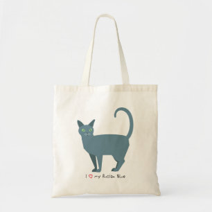 Russian Blue Shopping Tote