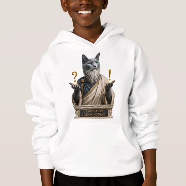 Russian Blue Socrates Cat (Front)