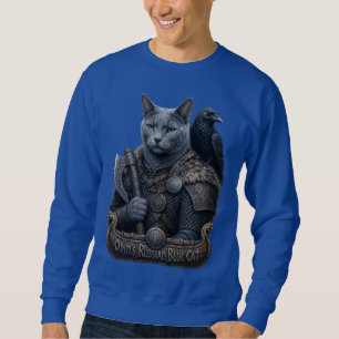 Russian Blue Veteran Odin’s Cat Sweatshirt