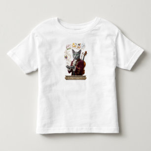 Russian Blue Vivaldi Cat: A Vibrant Legacy Toddler T-Shirt
