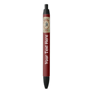 Russian Bogatyr Beer Black Ink Pen