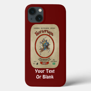 Russian Bogatyr Beer iPhone 13 Case