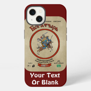 Russian Bogatyr Beer iPhone Case