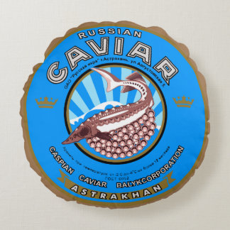 RUSSIAN CAVIAR ROUND CUSHION
