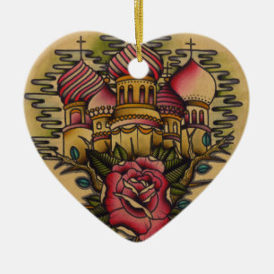 Russian Church Ceramic Ornament