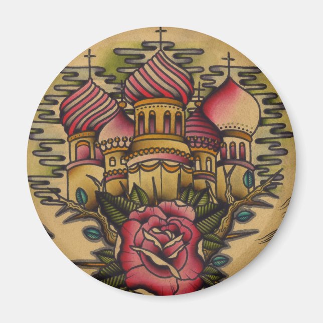 russian church magnet (Front)
