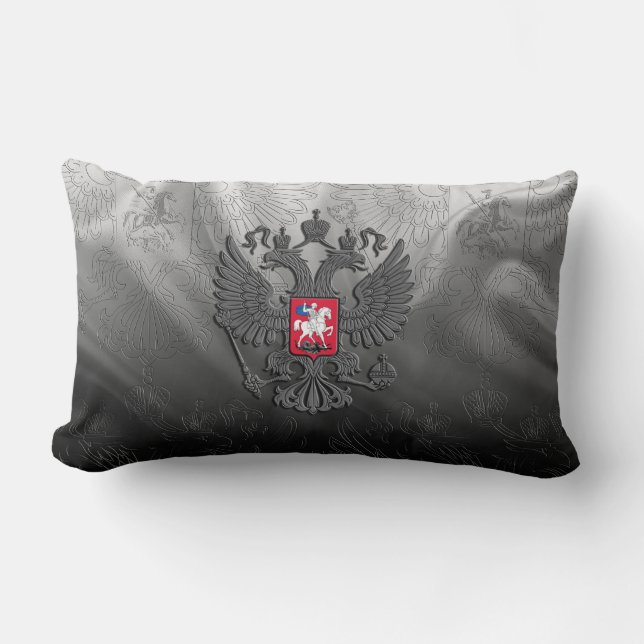 Russian Coat of arms Lumbar Cushion (Front)