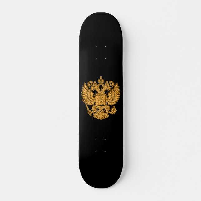 Russian Coat of Arms of The Russian Federation Skateboard (Front)